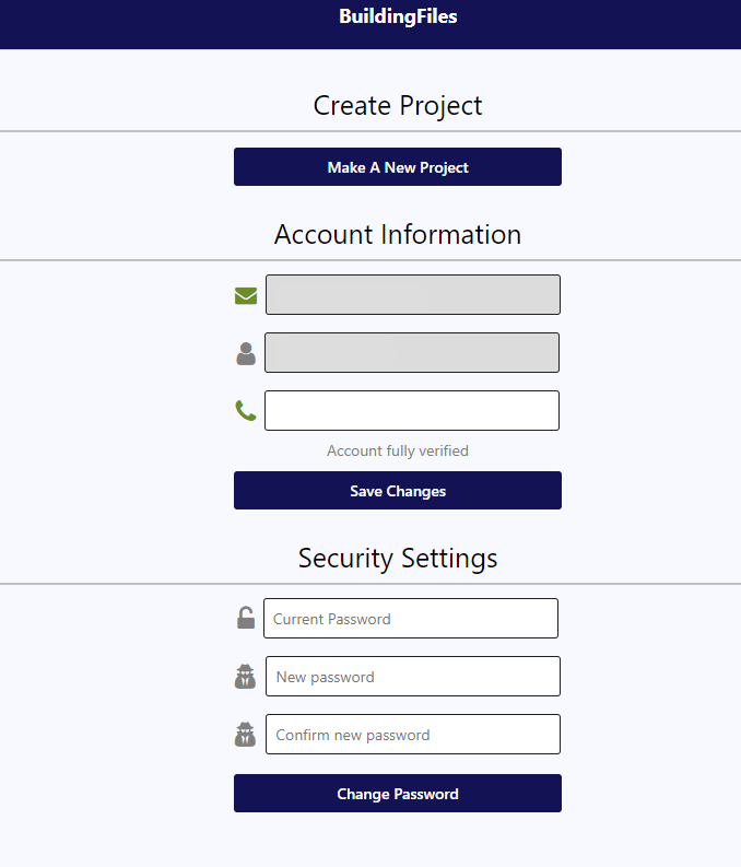 Account settings image